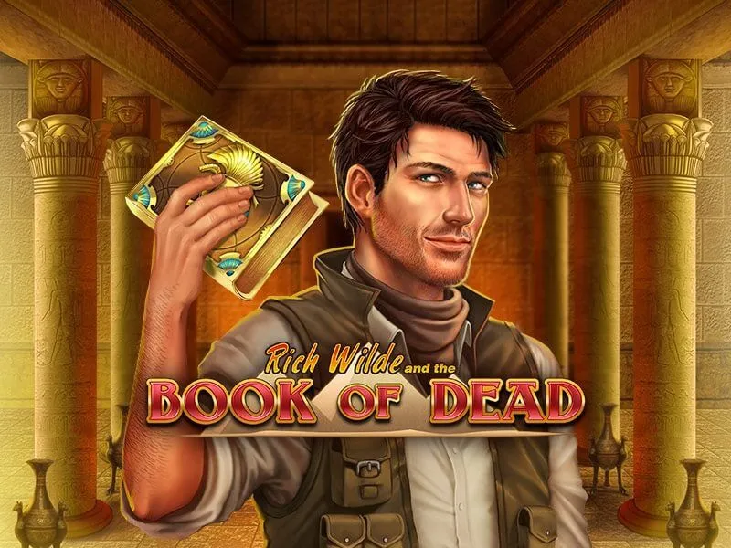 Book of Dead pokie at Roby Casino